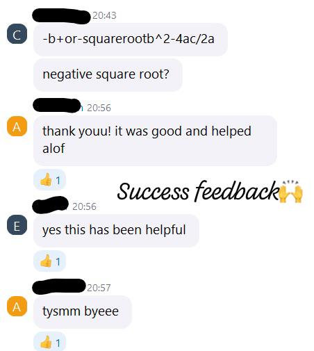 Group Feedback